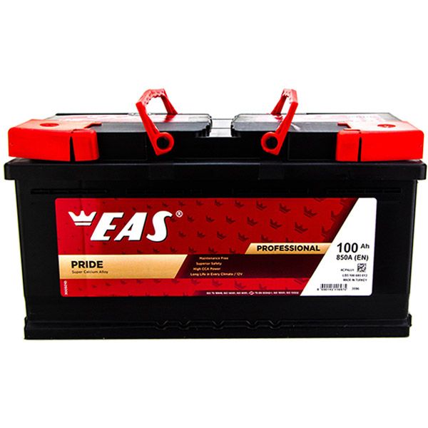 Акrумулятор EAS Pride 116975 LB5 100AH 850A MF R+
