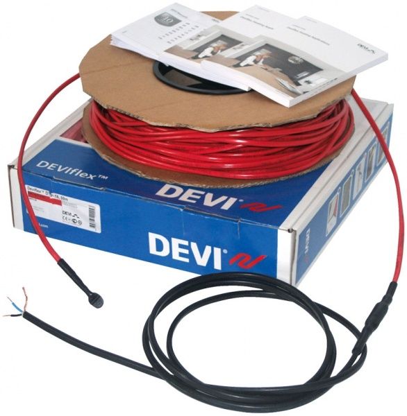 Нагревательный кабель Devi DEVIflexTM 18T 1075 Вт, 8.2 кв. м.