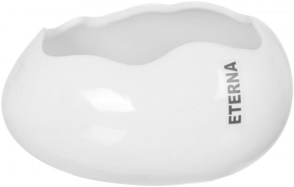 Ваза керамическая белая Яйцо 1712-7 Eterna