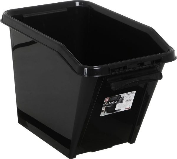 Ящик для хранения Plast Team 2379 з нахилом 58 л 438x650x395 мм