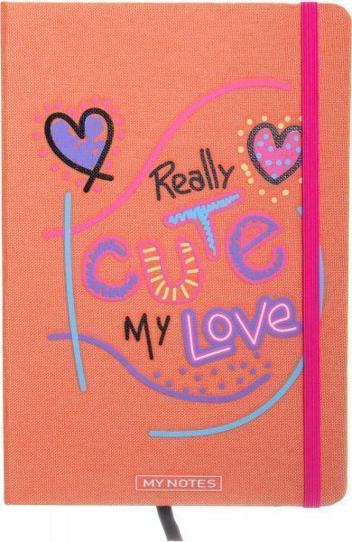 Книга для нотаток Real love А5 96 аркушів