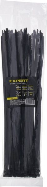 Стяжка кабельная Expert 5х400 мм 100шт.CN30231656 черный 