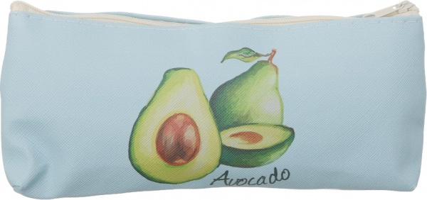 Пенал шкільний Авокадо 19x9 см Nota Bene блакитний