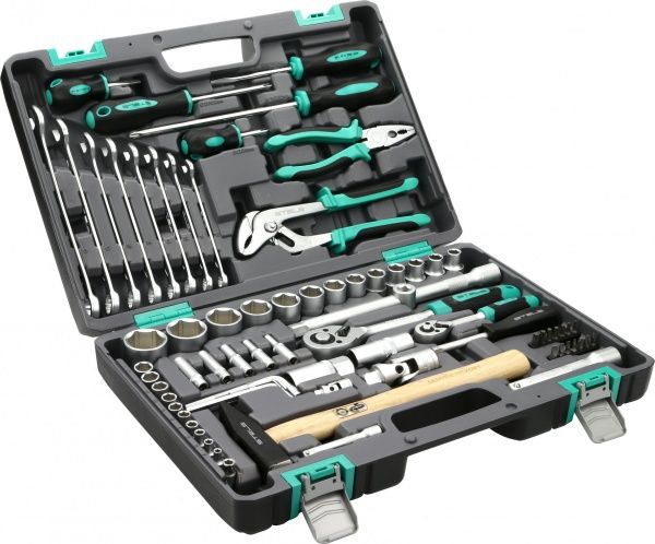 Набор ручного инструмента STELS CrV 76 шт. 14104