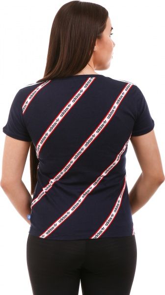 Футболка Adidas SLIM 3 S TEE BK2099 34 синій