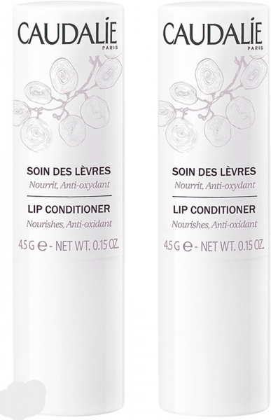 Бальзам для губ для губ Caudalie Двойная защита 2 шт.