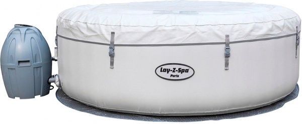 Бассейн надувной Bestway Lay-Z-Spa Paris AirJet 54148 196х66 см