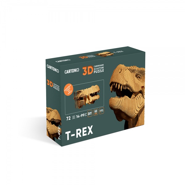 3D-конструктор Cartonic T-REX CARTREX