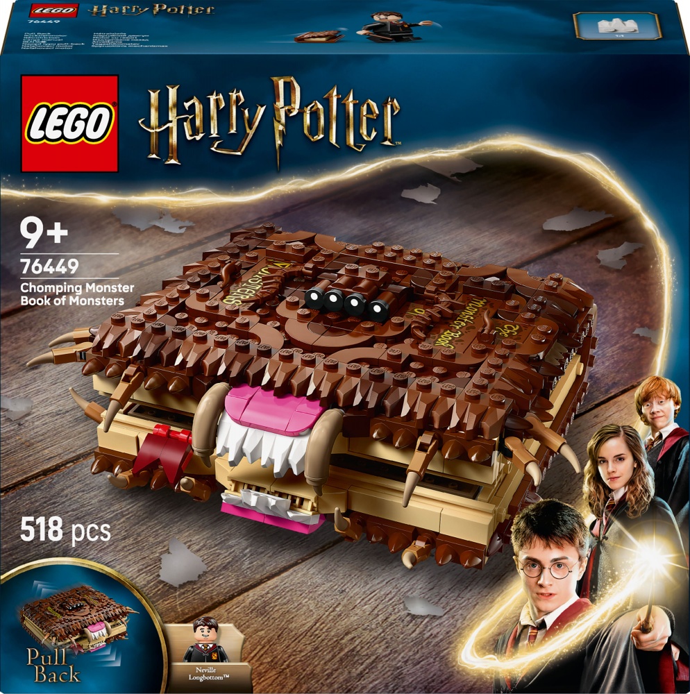 Конструктор LEGO Harry Potter Ужасная книга ужасов 76449
