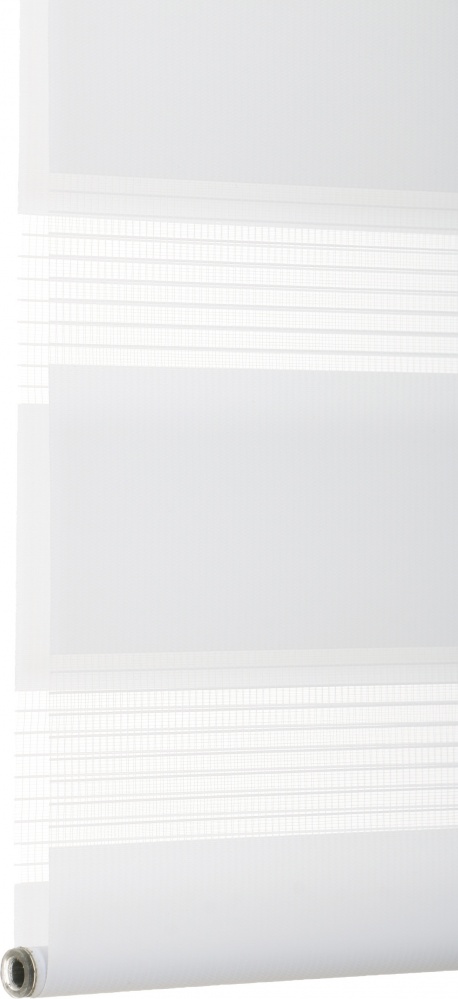 Ролета день-ночь Vivendi B102 белая 83x160 см