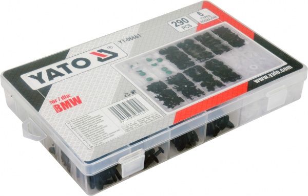 Набор креплений для автосалоннои обшивки BMW YATO YT-06661