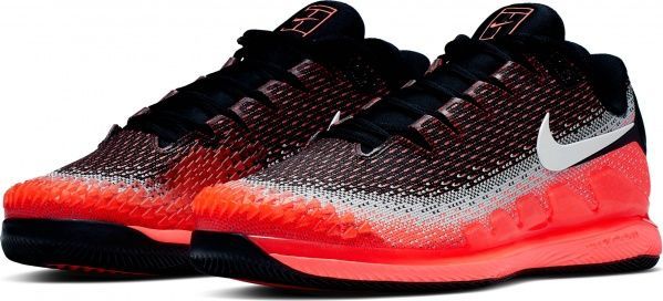 Кроссовки Nike AIR ZOOM VAPOR X KNIT AR0496-002 р.9 черно-красный