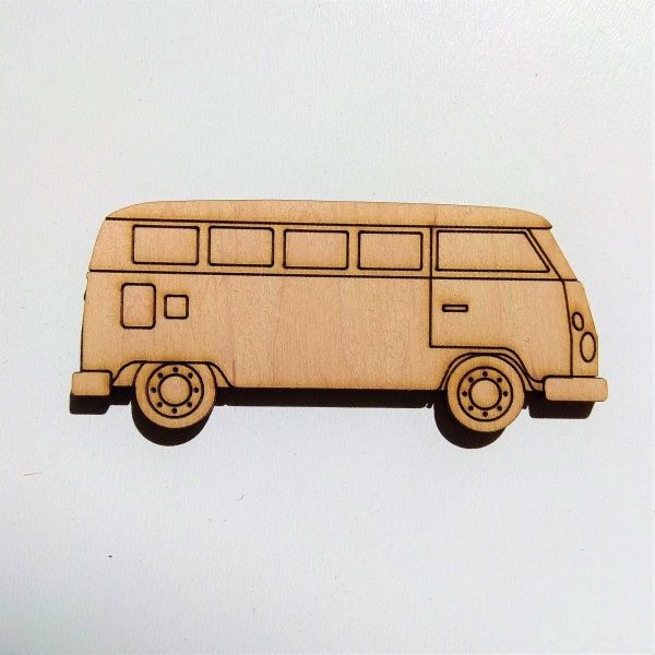 Заготовка Автобус 4D 34 Фанера 