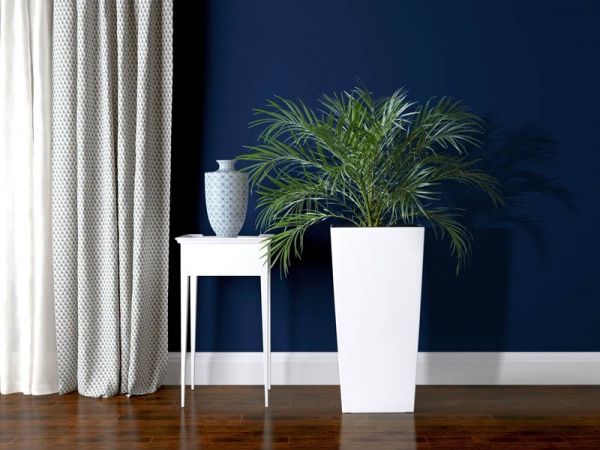 Горшок для цветов Lamela Финезия 350 квадратный 43,2л белый 