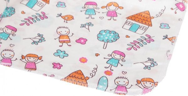 Пелюшка Home Line Дівчата та хлопчики 90х110 см помаранчевий 155971 