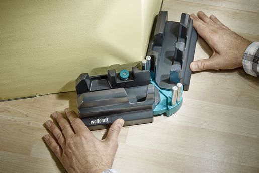 Стусло поворотне з кутоміром Wolfcraft 100х105х353 мм 6948000