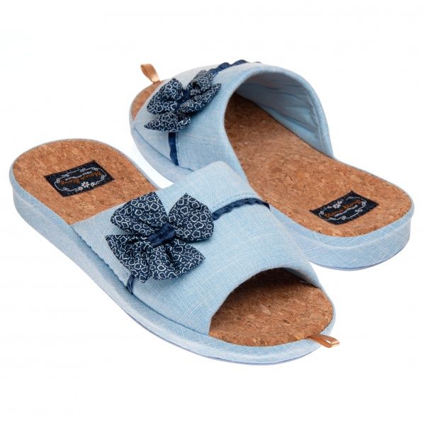 Капці домашні Home Story р. 39 блакитний 90704-15 