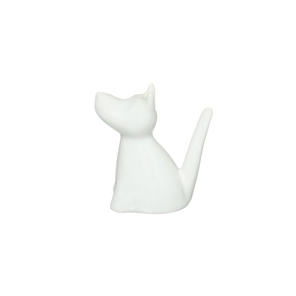 Подставка для украшений Собачка белый 