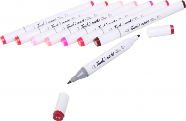 Набор двусторонних маркеров Touch mark 80 цветов разноцветный 