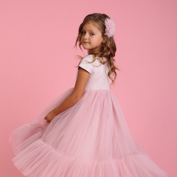 Платье Maya-MI Пушинка 0105-0053-1 р.122 пудра 