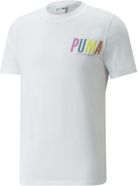 Футболка Puma SWxP Graphic Tee 53362302 р.XL білий