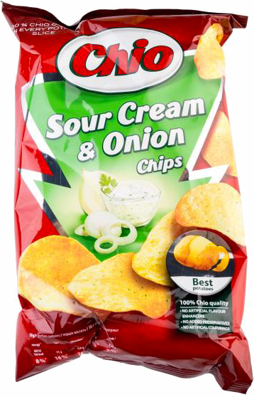 Чипсы Chio Сметана и лук 140 г
