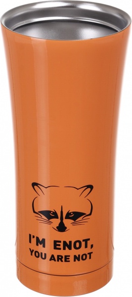 Термочашка Orange racoon 400 мл Flamberg