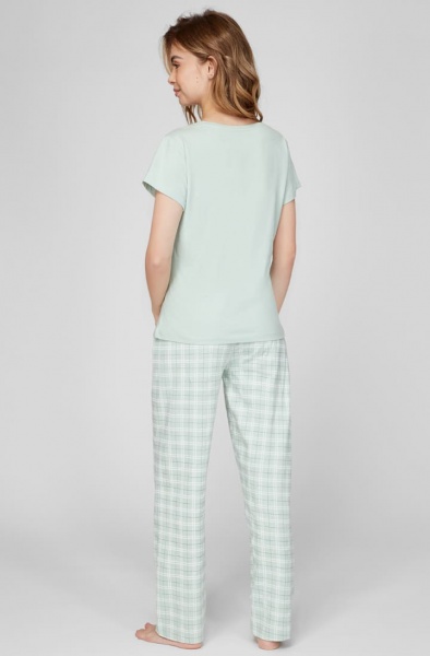 Піжама жіноча Naviale BUTTERFLY LH522-01 р. М аква