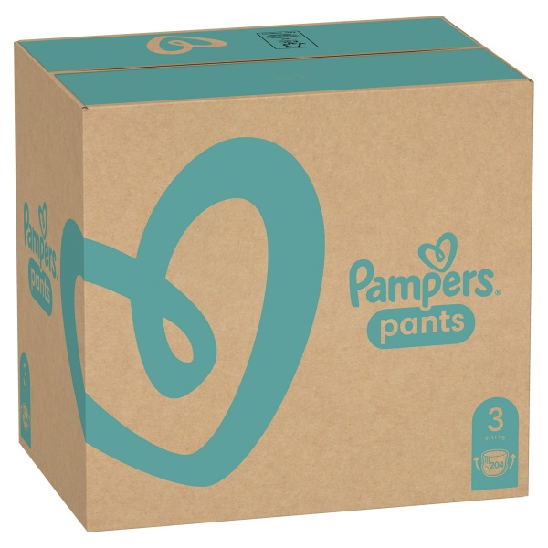 Підгузки-трусики Pampers 3 6-11 кг 204 шт.