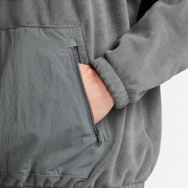 Джемпер Nike M NK CLUB+ POLAR FLC PO HOODIE FB8388-068 р.L сірий