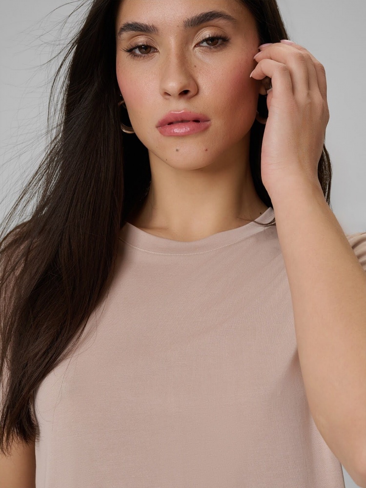 Футболка 4F TSHIRT F2773 4FWSS26TTSHF2773-83S р.S бежевый