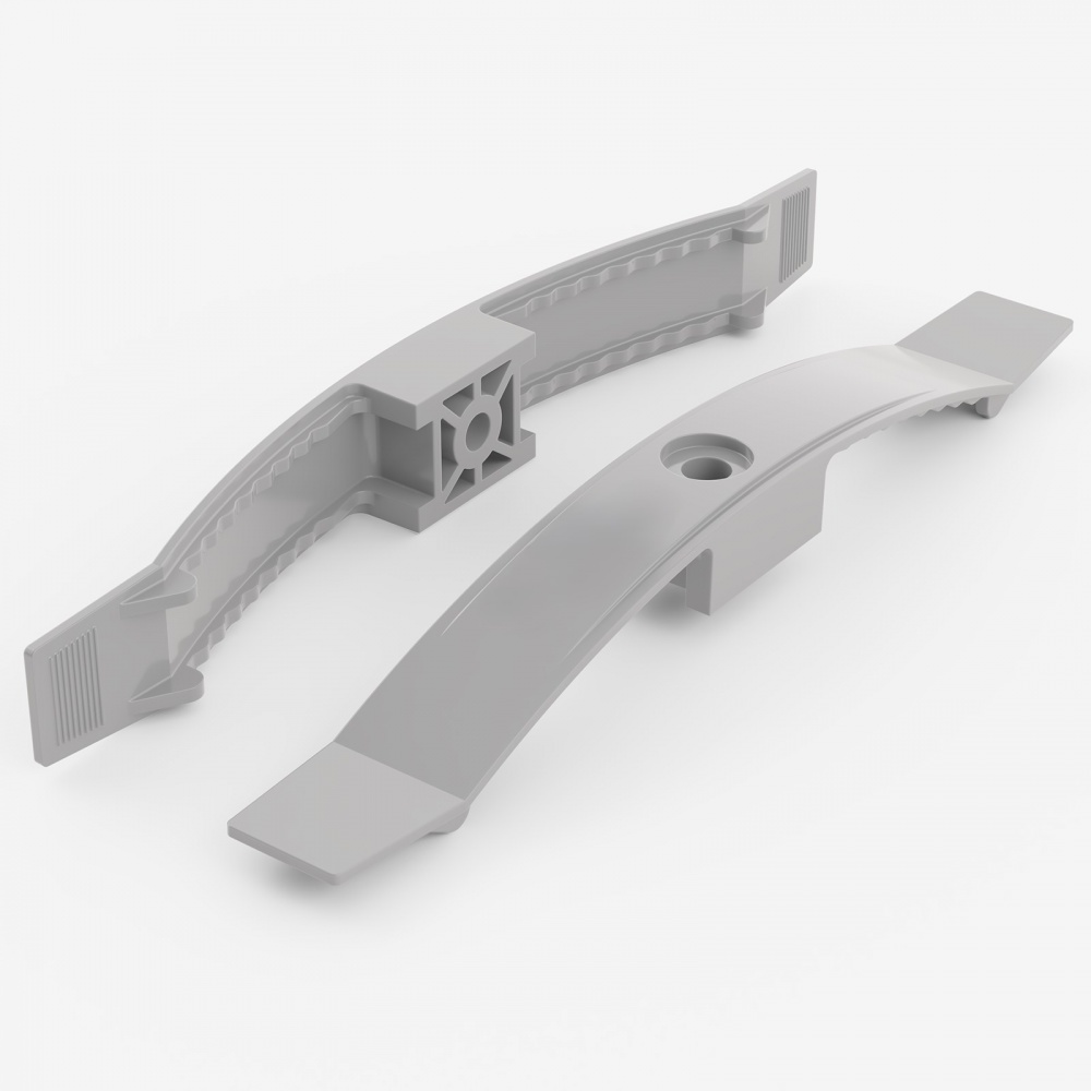 Зажим кабельный UP! (Underprice) на 10 проводов 168 мм 10 шт. серый NX870120