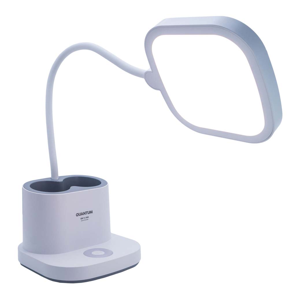 Настольная лампа аккумуляторная Quantum LED VERONA 1x3,5 Вт белый QM-TL1063