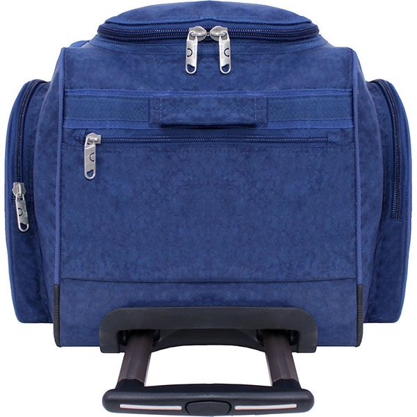 Сумка дорожня на колесах Bagland 34970 82 л синій Мадрид 