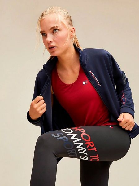 Джемпер Tommy Hilfiger DOUBLE KNIT JACKET S10S100369406 р. L темно-синий