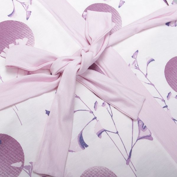 Халат домашний Roksana Euphoria 542/60286 р. S белый с розовым 