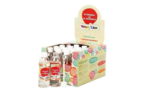 Мыльные пузыри Чуди Сам Нелопающиеся пузыри 30 мл BIGNLP030