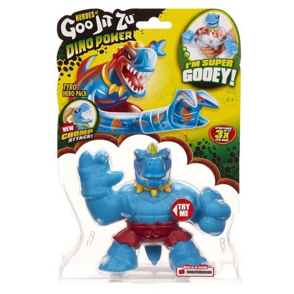 Игрушка-растяжка GooJitZu Ти-Рекс дино-пауэр 121740 