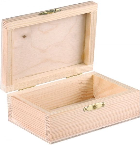 Шкатулка деревянная с замком 13x5x9 см Albero  