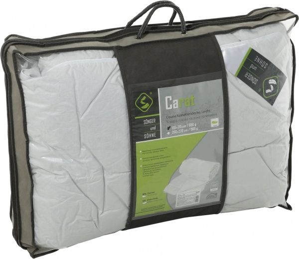 Одеяло пухо-перовое Carat 155x215 см Songer und Sohne