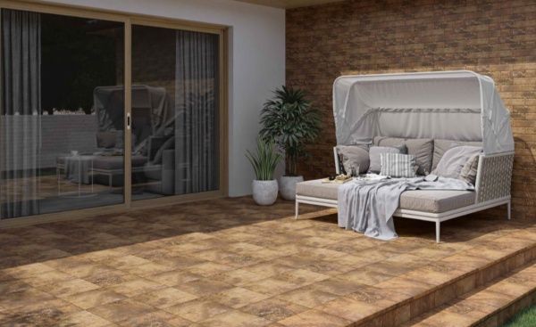 Клінкерна плитка ARTEON OCHRA STOPNICA PROSTA 30х30 Ceramika Paradyz