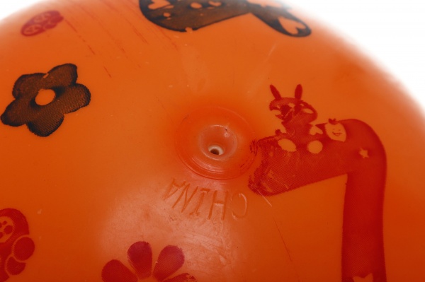 Мяч TCL Цифры 23 см оранжевый 