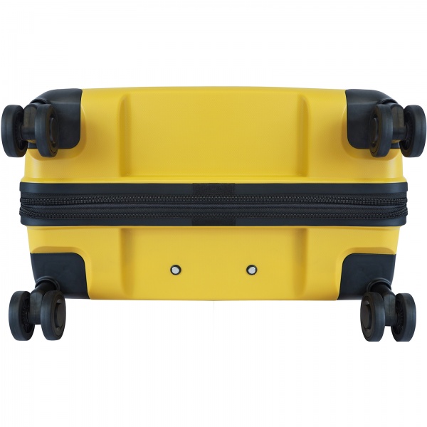 Чемодан Eagle 76 л желтый M (с расширителем) 