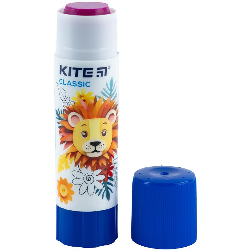 Клей-карандаш PVP 15 г с индикатором Classic K-1130 KITE