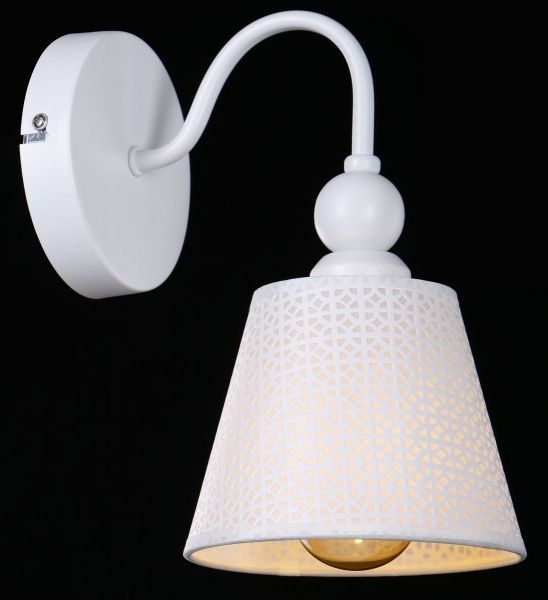 Бра Accento lighting Toledo 1x40 Вт E27 білий 