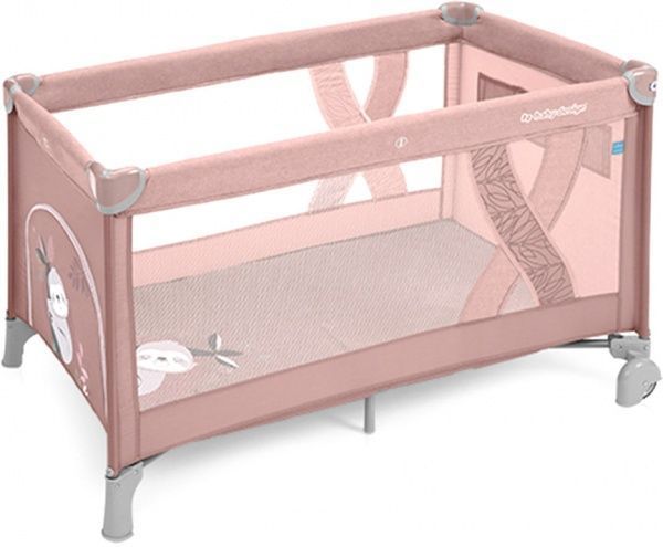 Ліжечко дитяче Baby Design Simple 08 Pink 292651