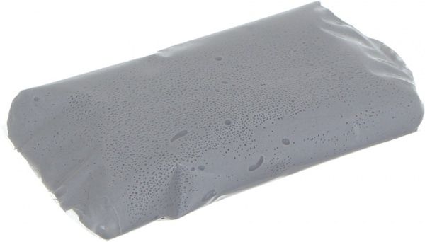 Пластилин легкий прыгающий 15 г серый Nota Bene