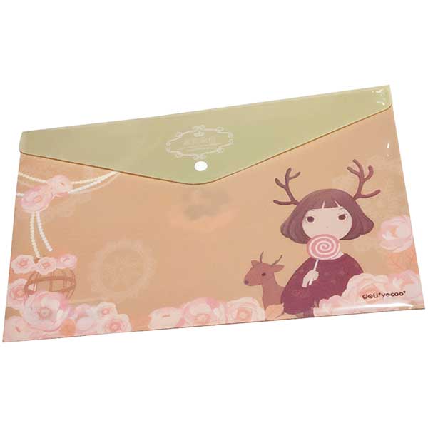 Папка-конверт А4 с рисунком 96183 Deli