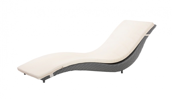 Шезлонг TERICO Балі сірий 70x175 см 