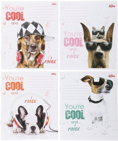 Комплект тетрадей 12 листов в линию 20 шт. Мечты сбываются